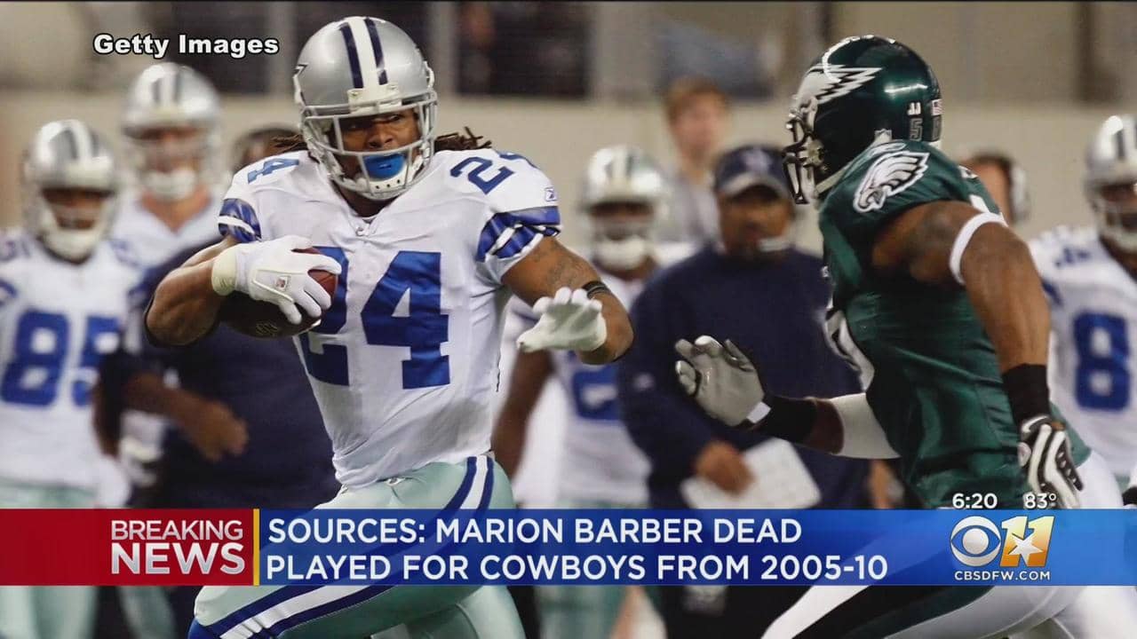 Marion Barber Has Passed Away.