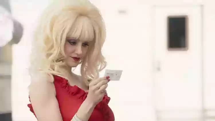 Emmy Rossum Transformed Into Mysterious Hollywood Icon 'Angelyne'